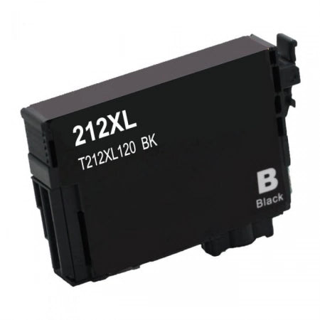 Epson 212XL C13T02X192 Black Compatible Ink Cartridge 500 Prints 2.5X MORE INK