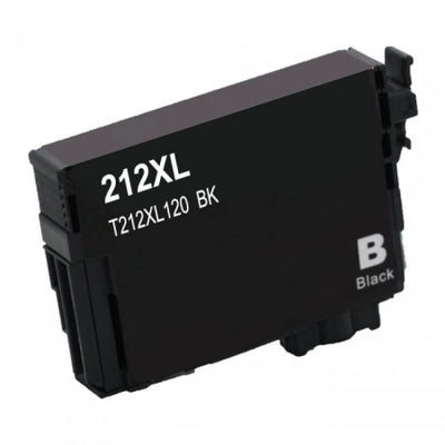 Epson 212XL C13T02X192 Black Compatible Ink Cartridge 500 Prints 2.5X MORE INK