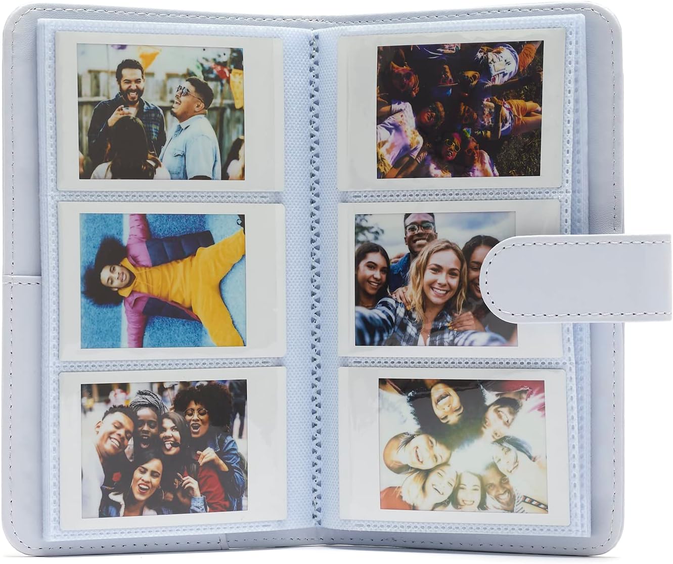 FujiFilm INSTAX mini album Clay White - holds 108 photo