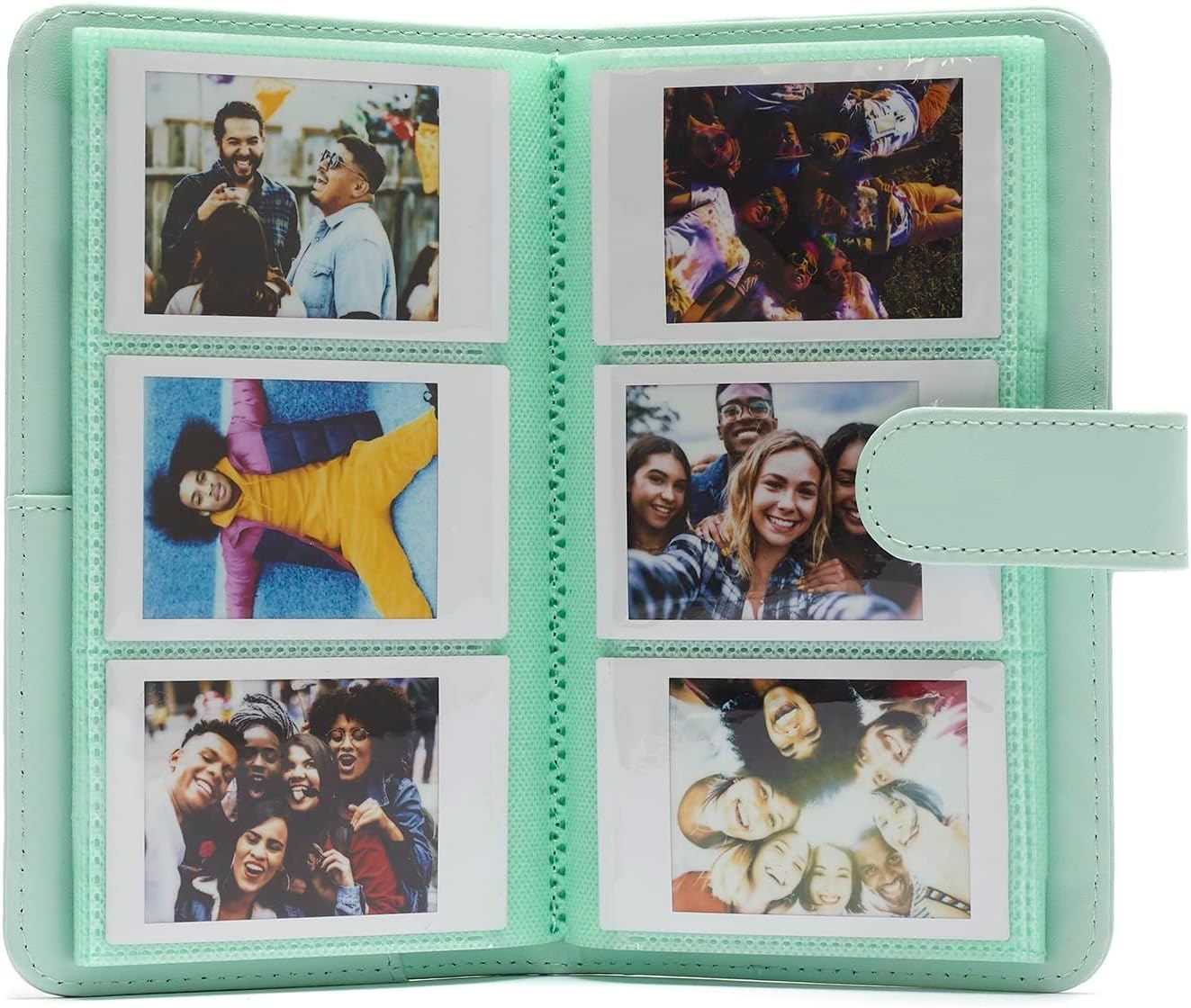 FujiFilm INSTAX mini album Mint Green - holds 108 photo