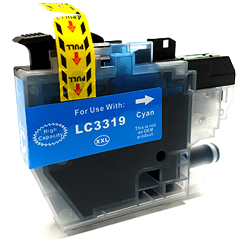 Brother LC3319XLC Cyan Compatible Ink 1,500 Page