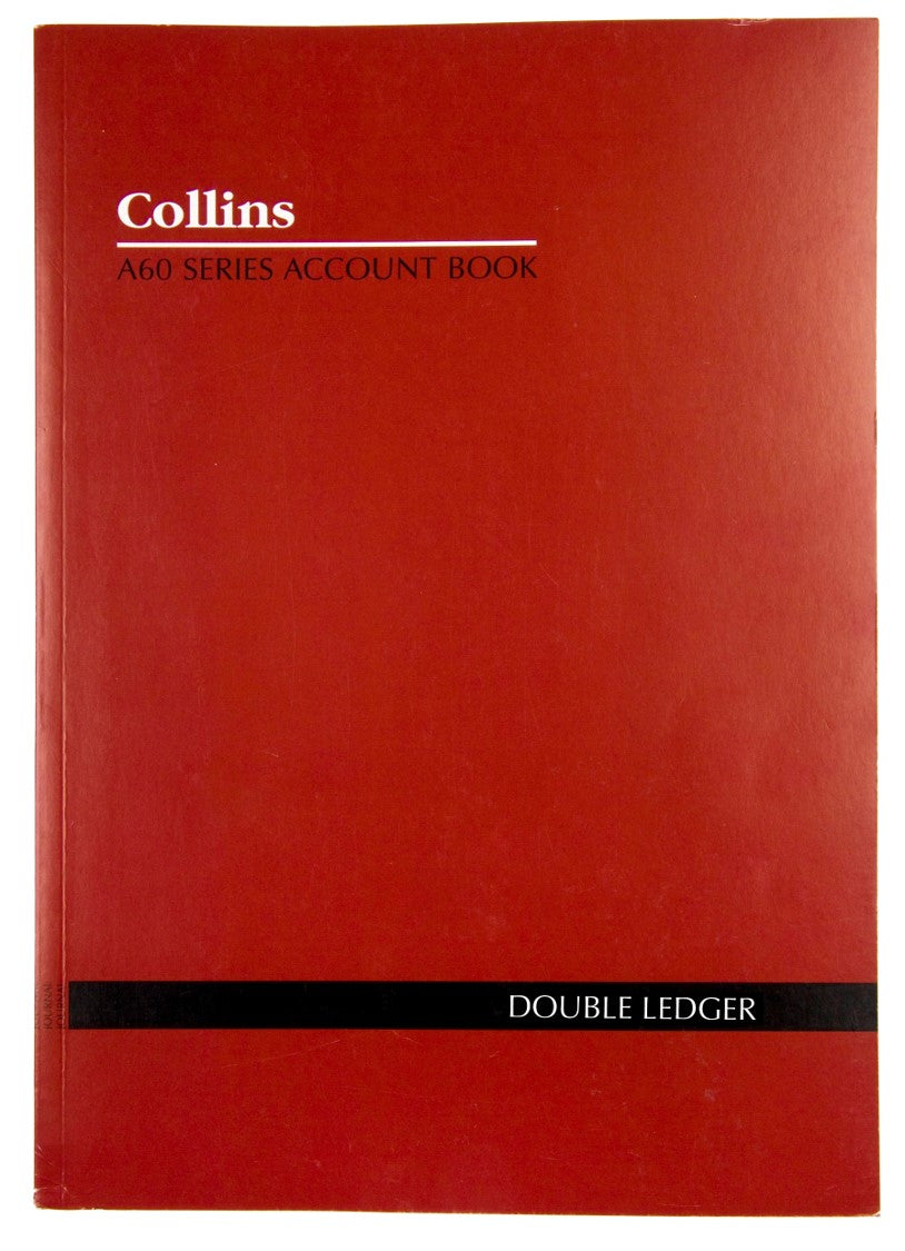 ACCOUNT BOOK COLLINS A60 DBL/ LEDGER