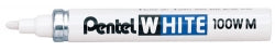 MARKER PENTEL 100W-M BULLET WHITE