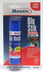 SP- GLUE BOSTIK BLU STICK 35GM B/CRD