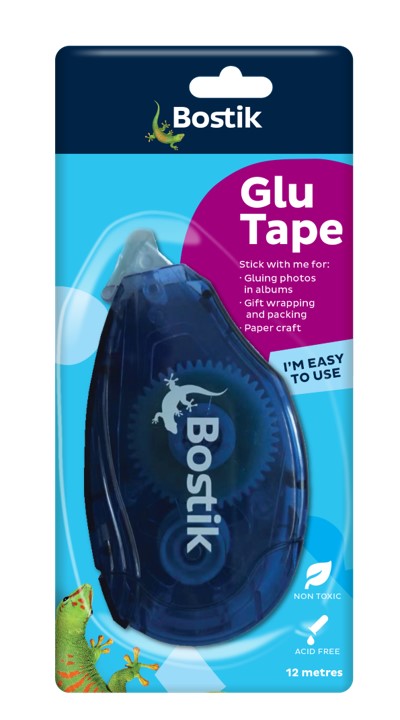 GLUE BOSTIK GLU TAPE 6.4MM X 12