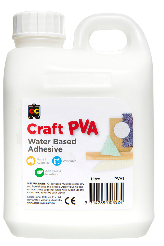 GLUE EC 1L CRAFT PVA WATER BASED