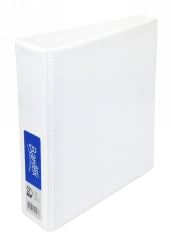 SP- BINDER INSERT BANTEX A5 2 D-RING 25MM WHITE