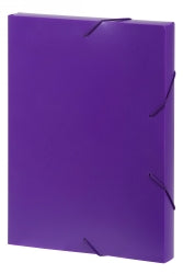 DOCUMENT BOX MARBIG A4 PURPLE