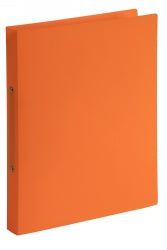BINDER MARBIG A4 2 RING 25MM SOFT TOUCH ORANGE