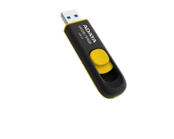 USB DRIVE ADATA 64GB V3.0 DASHDRIVE UV128 YELLOW