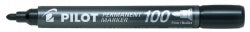 MARKER PILOT 1.0MM PERMANENT SCA-100 BULLET TIP FINE BLACK
