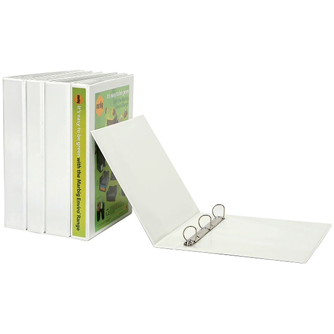 SP- BINDER 19MM A4 4D INSERT ACCO 19MM BINDER WHITE