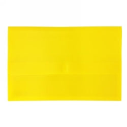 SP- DOCUMENT WALLET BANTEX FC HOOK & LOOP CLOSURE YELLOW