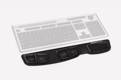 KEYBOARD FELLOWES PALM SUPPORT GEL CLEAR BLACK