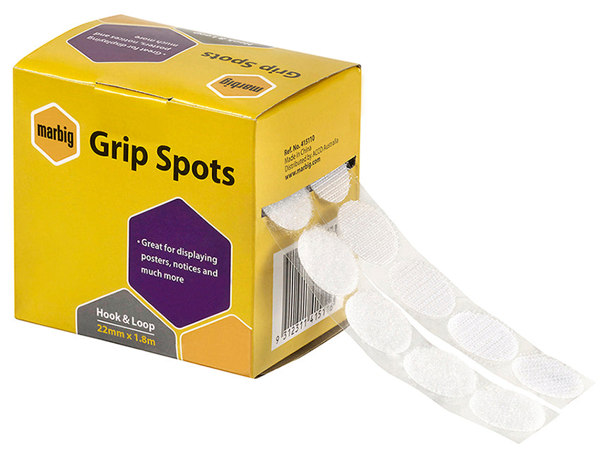SP- HOOK & LOOP MARBIG 22MM X 1.8M GRIP SPOT