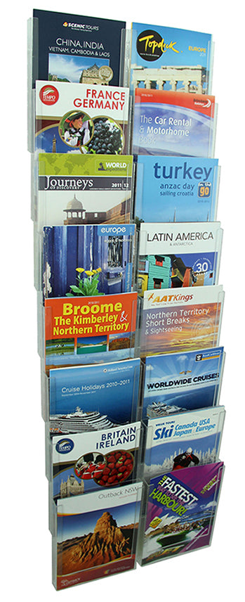 SP- HOLDER ESSELTE A4 CLIPLOCK BROCHURE 8T-16 CO