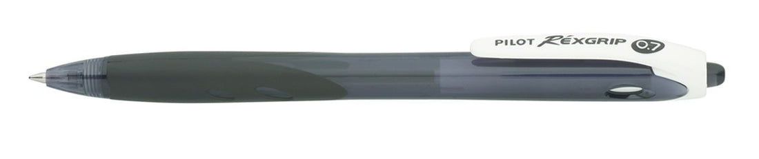 PEN PILOT BEGREEN REXGRIP 0.7MM FINE RETRACTABLE BALLPOINT BLACK
