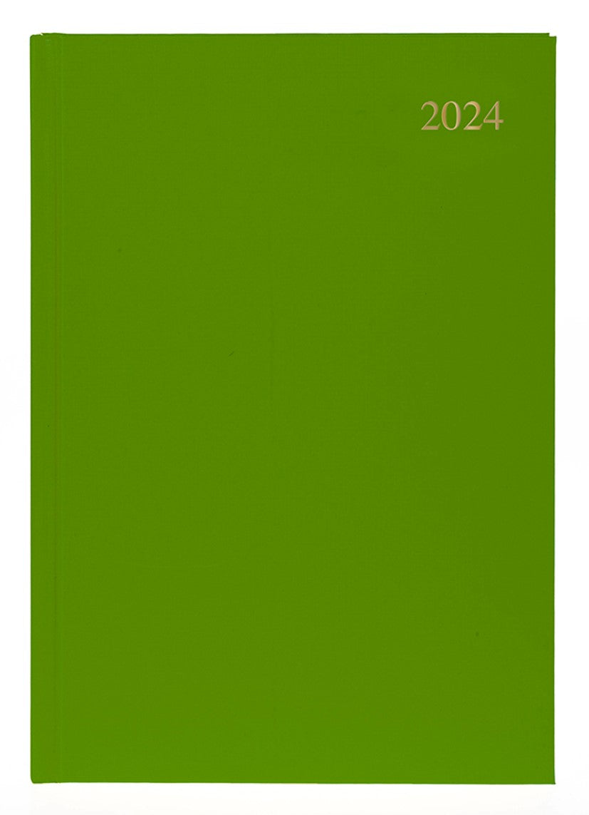 DIARY 2024 COLLINS ESSENTIAL A4 ESSA43.64 WTV LIME