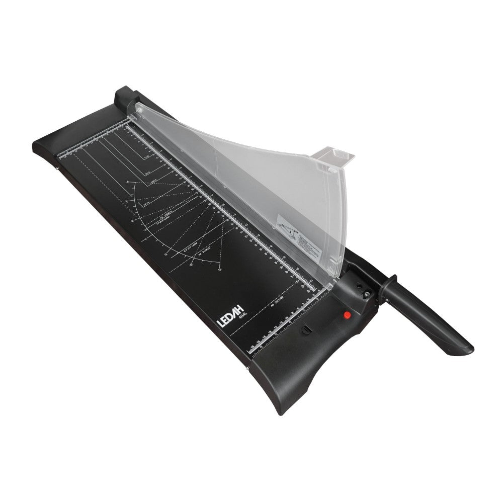 GUILLOTINE LEDAH 470X380X40MM A3 METAL BASE LASER GUIDED 10 SHEET BLACK