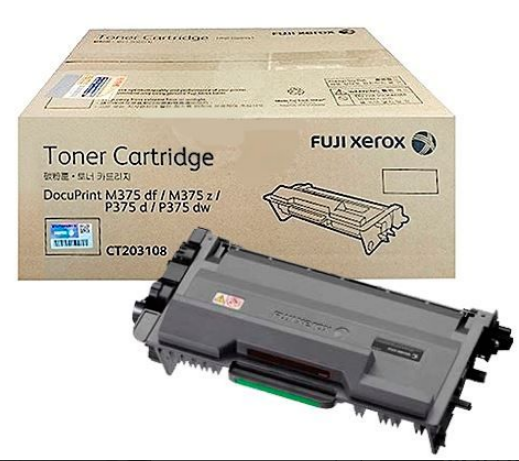 Genuine Fuji Xerox CT203108 Black Toner Cartridge M385 / M375 / P375 4,000 page