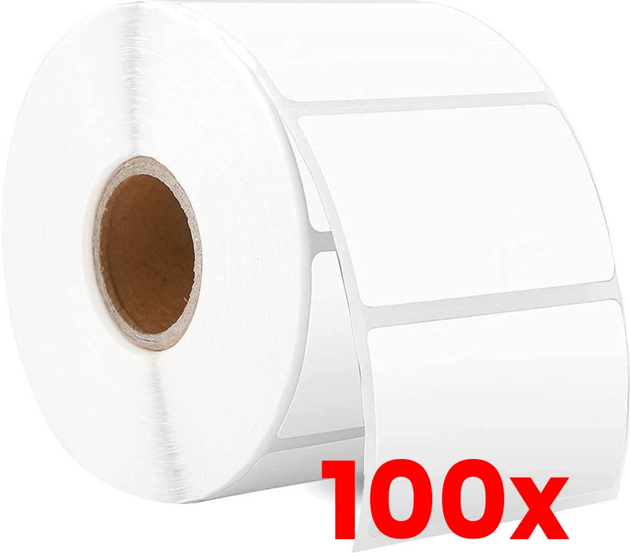 100 X 32mm x 57mm Dymo SD11354 Compatible Multi Purpose Thermal Labels S0722540 - 1,000/Roll