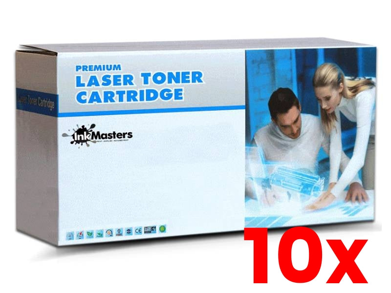 10 X HP 42A Q5942A Black Toner Cartridge Compatible 10,000 Print
