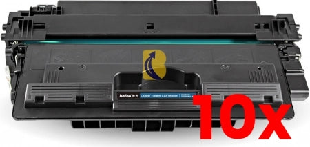 10 X HP 14X CF214X Compatible Black Toner Cartridge 17,500 Pages