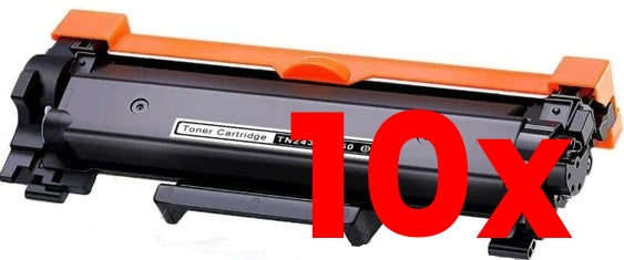 10 X Brother TN-2450 Compatible Toner Cartridge 3,000 Page