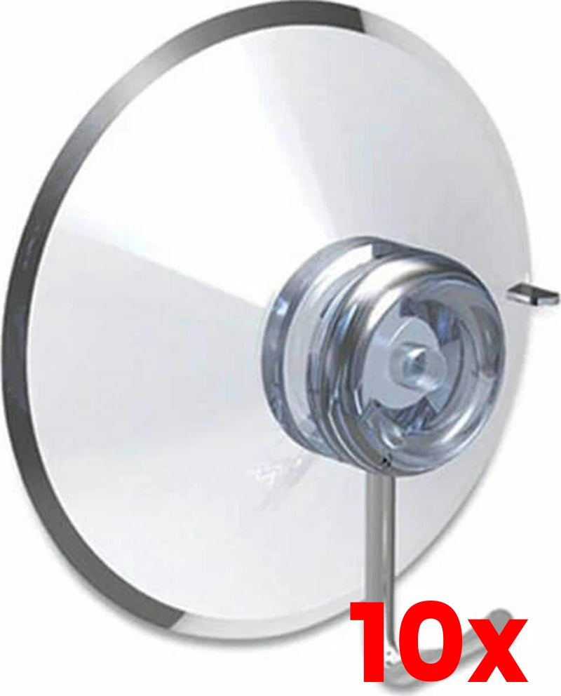 10 X Deflect-O Suction Cup with 1-inch Hook