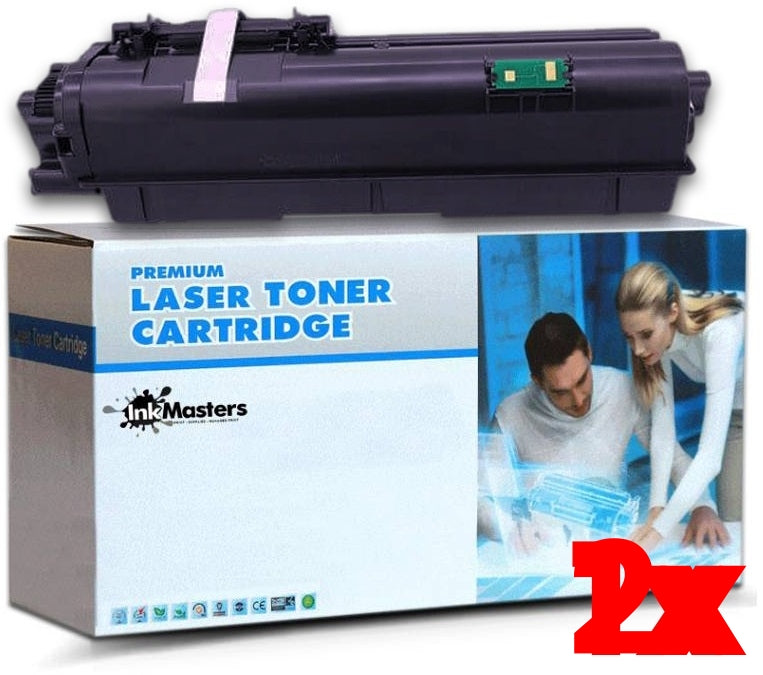 2 X Kyocera TK1164 Compatible Toner Kit 7,200 Pages ECOSYS P2040DN P2040DW - BUY 5 GET 1 FREE