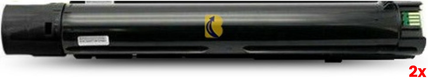 2 X Fuji Xerox CT201370 Compatible Black Toner 26,000 Print