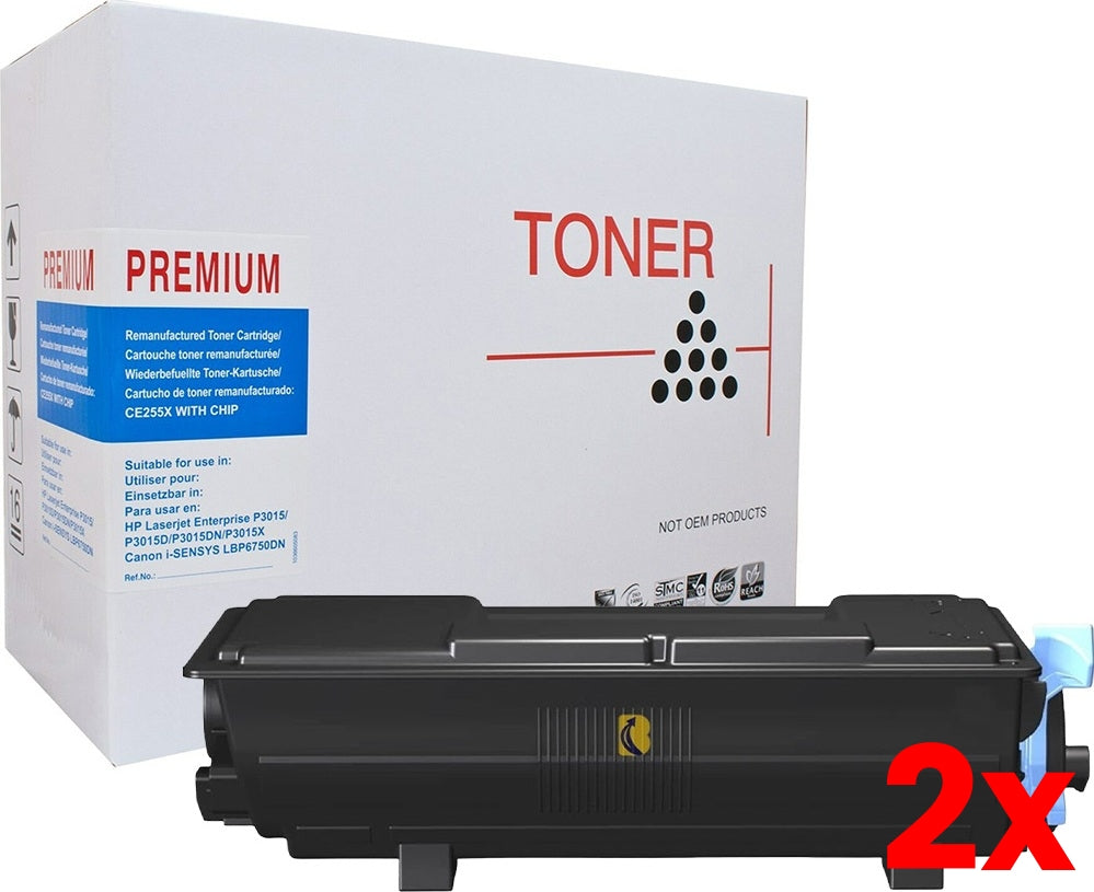 2 X White Box Kyocera TK3174 Toner Kit - 15,500 Print