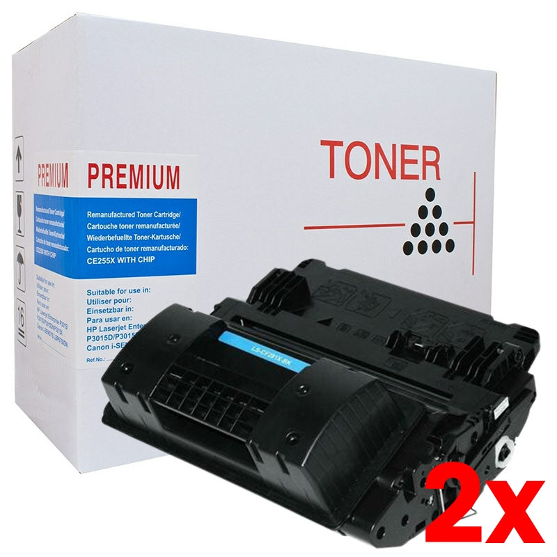 2 X White Box HP 81A CF281A Black Toner Cartridge M605,M606,M630 10,500 Page