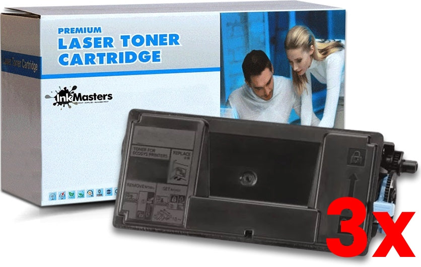 3 X Kyocera TK3164 Generic Compatible Toner Kit 12,500 Print