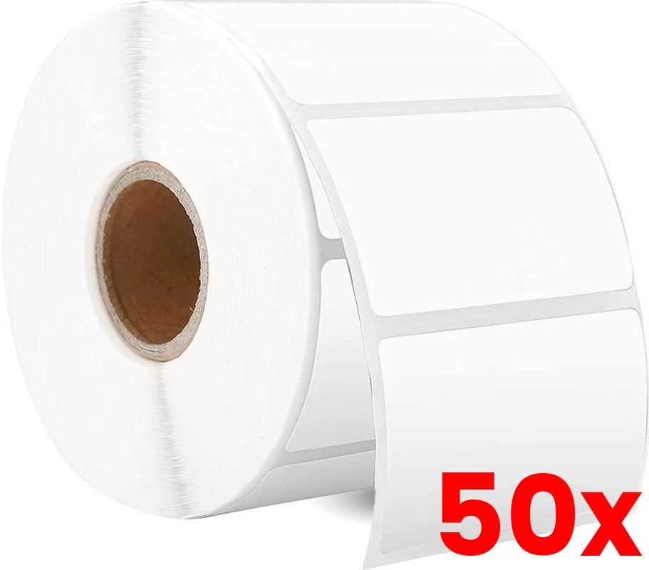 50 X 32mm x 57mm Dymo SD11354 Compatible Multi Purpose Thermal Labels S0722540 - 1,000/Roll