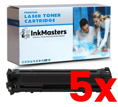 5 X HP 76X CF276X Compatible Black Toner 10,000 Page