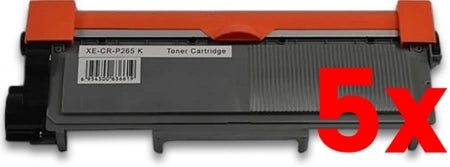 5 X Fuji Xerox CT202330 DocuPrint P265DW Compatible Toner Cartridge 2,600 Pages