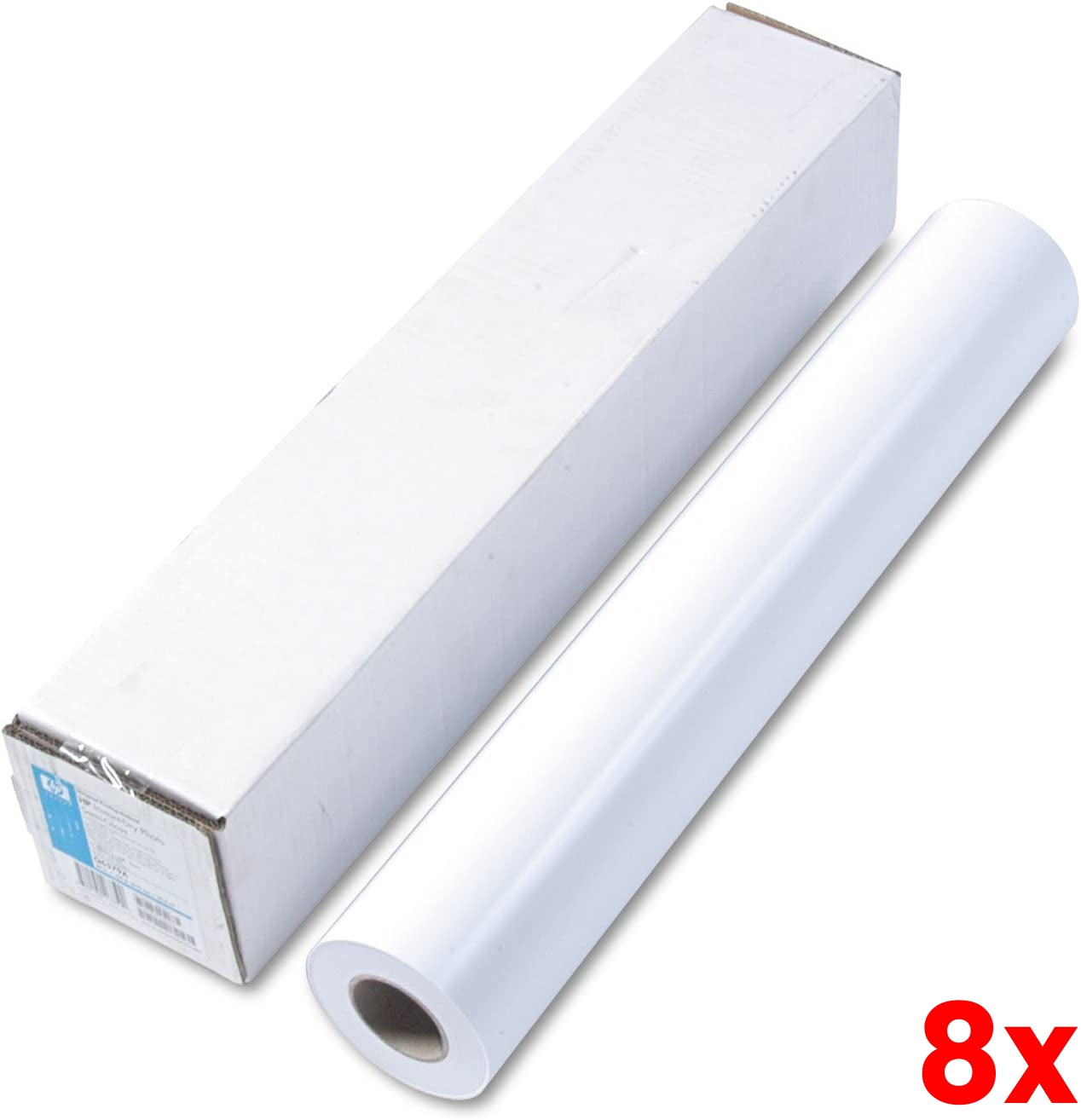 8 X HP Heavyweight Coated Paper C6030C - A0 - 914mm x 30.5