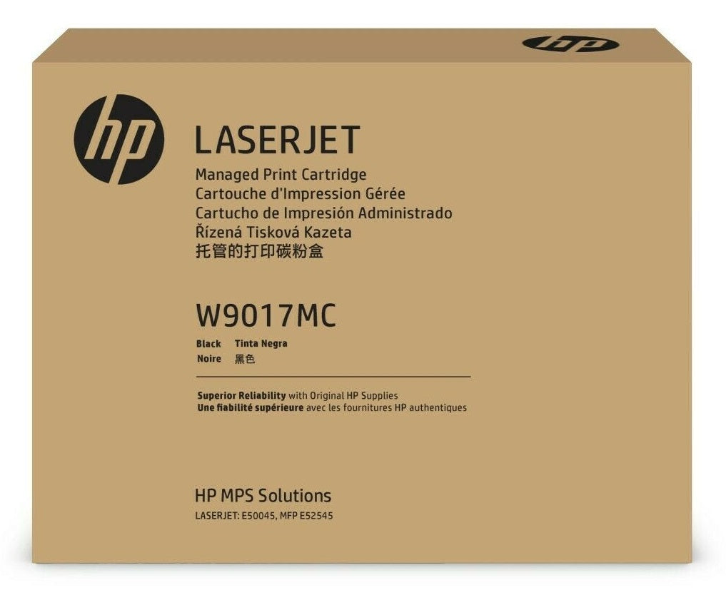 Genuine HP W9017MC Toner Cartridge 22,500 Pages E50045 E52545