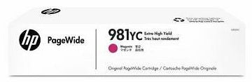 Genuine HP 981YC L0R18YC Magenta Extra High Yield Ink Cartridge 16,000 Print