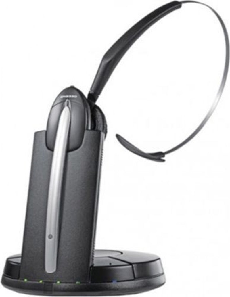 Jabra GN NETCOM GN9350 e Wireless Headset, Charger Base +AC Adapter Refurbished