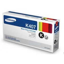 Genuine Samsung CLTK407S Black Toner Cartridge CLP320N/CLP325/CLX3180/CLX3185 1,500 Print