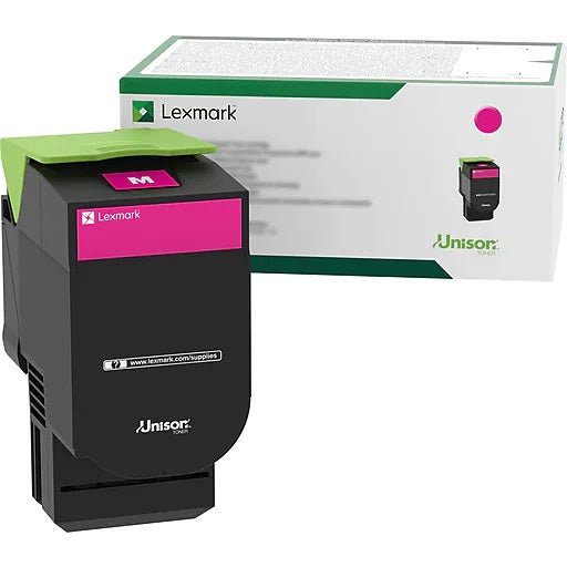 Genuine Lexmark 80C8XME Extra High Yield Magenta Toner Cartridge 4,000 Page