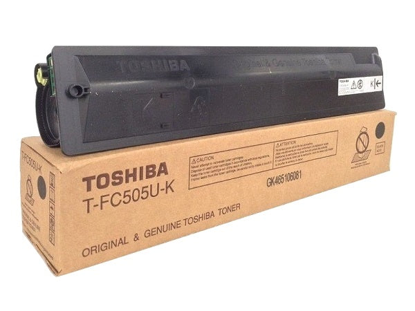 Genuine Toshiba TFC505K Black Toner Cartridge 2505AC,3005AC,3505AC,4505AC,5005AC 38,400 Print