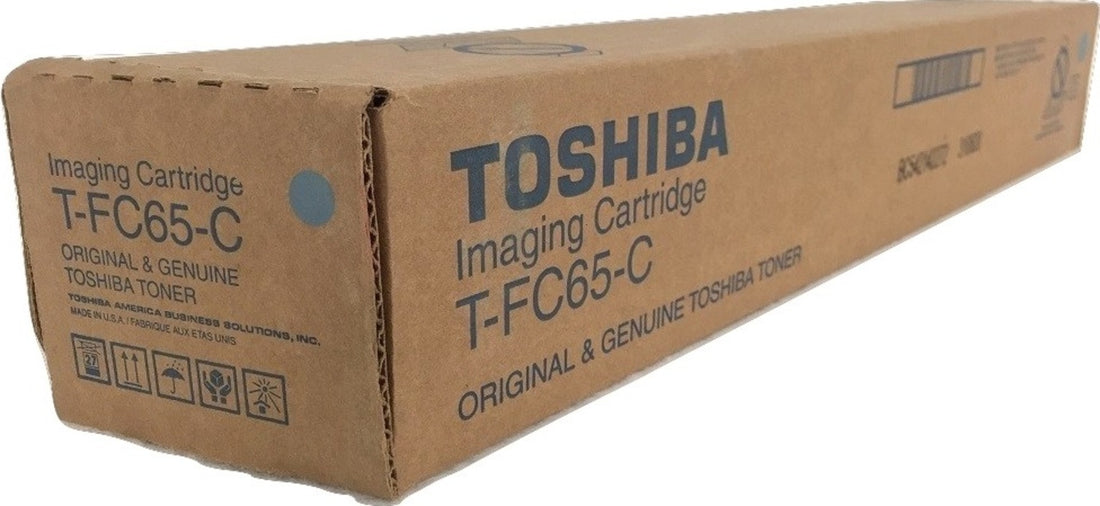 Genuine Toshiba TFC65C Cyan Toner - 5540CT 6540CT 6550CT 26,500 Print
