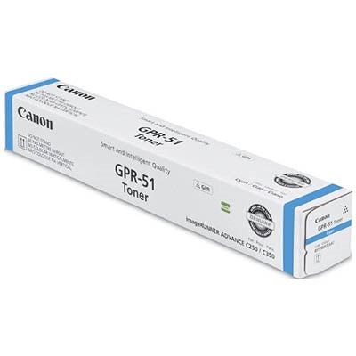 Genuine Canon NPG-65 TG-65C GPR-51 Cyan Toner Cartridge iR-ADV C250/255/350/355 21,500 Print