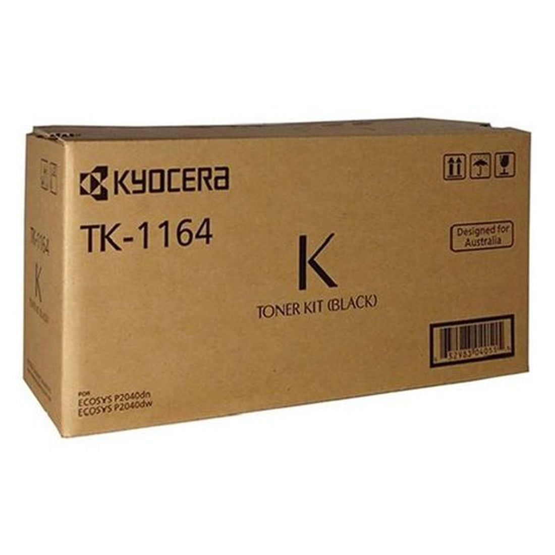 Genuine Kyocera TK1164 Toner kit 7,200 Pages ECOSYS P2040DN P2040DW