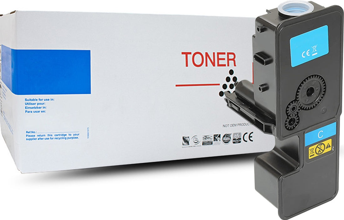 White Box Kyocera TK5244C Compatible Cyan Toner Cartridge 3,000 Print