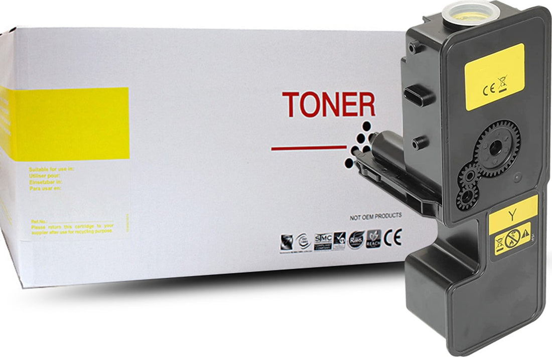 White Box Kyocera TK5244Y Compatible Yellow Toner Cartridge 3,000 Print