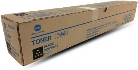 Genuine Konica Minolta TN-514K Black Toner Bizhub C458 C558 C658 A9E8190 28,000 Pages